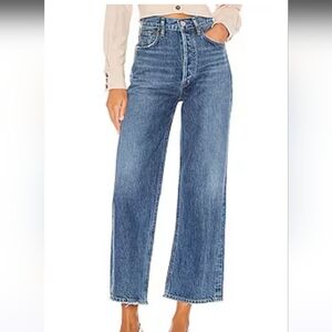 AGOLDE Ren High Rise Wide Leg Jean